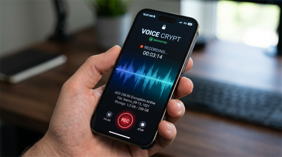 Şifreli Ses Uygulaması